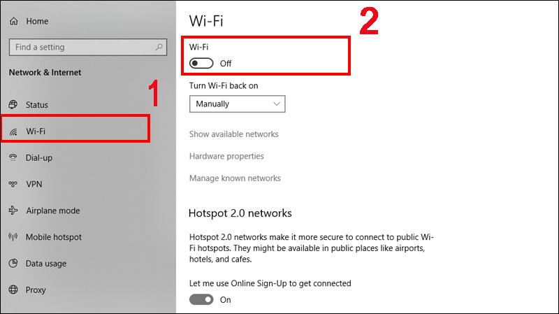 3 cách bật, tắt WiFi trên máy tính Windows đơn giản, nhanh chóng - Thegioididong.com